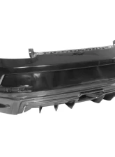 Carbonado DRYPCF GT3 Style Rear Bumper w/ Exhaust Porsche 911 992 2019-2023                                     - DRYPCF9327GT3-RB - Image 4