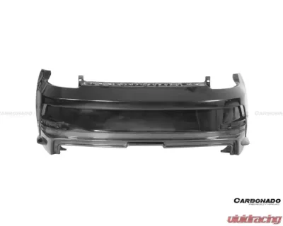 Carbonado DRYPCF GT3 Style Rear Bumper w/ Exhaust Porsche 911 992 2019-2023 - DRYPCF9327GT3-RB