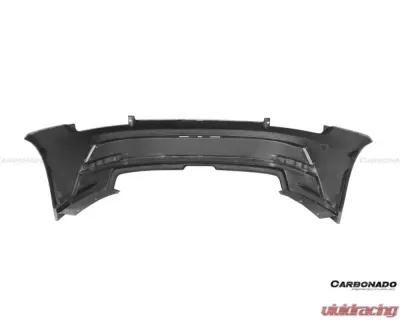 Carbonado DRYPCF GT3 Style Rear Bumper w/ Exhaust Porsche 911 992 2019-2023 - DRYPCF9327GT3-RB