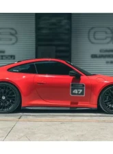 Carbonado CFRP GT3 Style Side Skirts Porsche 911 992 2019-2023                                     - CF9327GT3-SS - Image 11