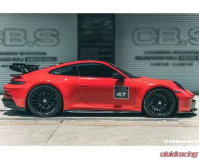Carbonado CFRP GT3 Style Side Skirts Porsche 911 992 2019-2023 - CF9327GT3-SS