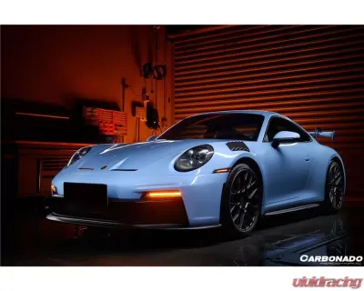 Carbonado CFRP GT3 Style Side Skirts Porsche 911 992 2019-2023 - CF9327GT3-SS
