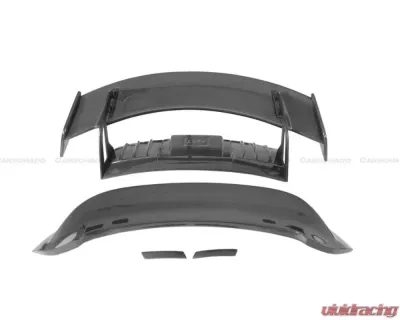 Carbonado DryCF GT3 Style Trunk Spoiler Wing Porsche 911 992 Carrera | S | 4S 2019-2023 - DRYCF9327GT3-W