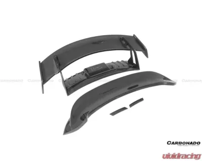 Carbonado DryCF GT3 Style Trunk Spoiler Wing Porsche 911 992 Carrera | S | 4S 2019-2023 - DRYCF9327GT3-W