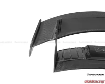 Carbonado DryCF GT3 Style Trunk Spoiler Wing Porsche 911 992 Carrera | S | 4S 2019-2023 - DRYCF9327GT3-W