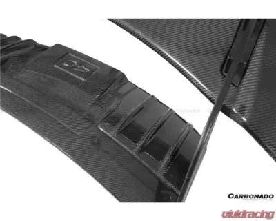 Carbonado DryCF GT3 Style Trunk Spoiler Wing Porsche 911 992 Carrera | S | 4S 2019-2023 - DRYCF9327GT3-W