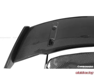 Carbonado DryCF GT3 Style Trunk Spoiler Wing Porsche 911 992 Carrera | S | 4S 2019-2023 - DRYCF9327GT3-W
