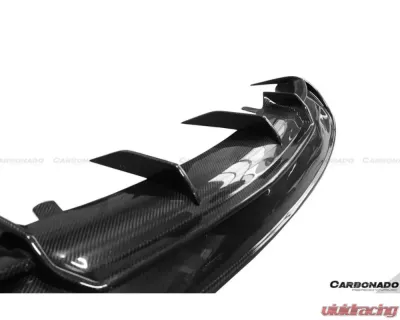 Carbonado FGCF RS Style Rear Lip Tesla Model S 2012-2015 - FGCF9401RZS-RD