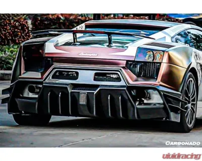 Carbonado FGPCF9899IRON Full Body Kit with Hood for Lamborghini Gallardo Spyder 2004-2008 - FGPCF9899IRON FULL KIT WITH HOOD