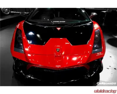 Carbonado FGPCF9899IRON Full Body Kit with Hood for Lamborghini Gallardo Spyder 2004-2008 - FGPCF9899IRON FULL KIT WITH HOOD