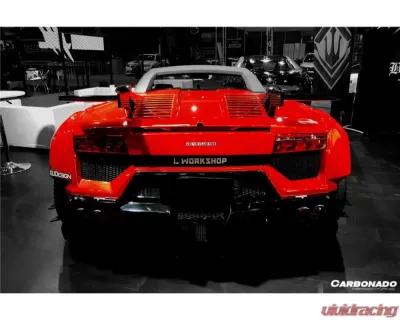 Carbonado FGPCF9899IRON Full Body Kit with Hood for Lamborghini Gallardo Spyder 2004-2008 - FGPCF9899IRON FULL KIT WITH HOOD