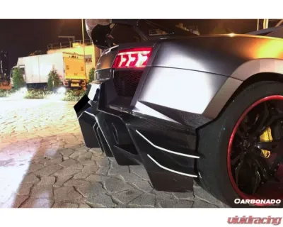 Carbonado FGPCF9899IRON Full Body Kit with Hood for Lamborghini Gallardo Spyder 2004-2008 - FGPCF9899IRON FULL KIT WITH HOOD