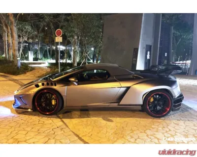 Carbonado FGPCF9899IRON Full Body Kit with Hood for Lamborghini Gallardo Spyder 2004-2008 - FGPCF9899IRON FULL KIT WITH HOOD