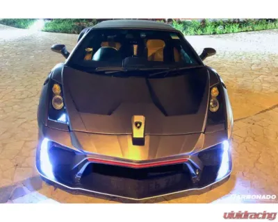 Carbonado FGPCF9899IRON Full Body Kit with Hood for Lamborghini Gallardo Spyder 2004-2008 - FGPCF9899IRON FULL KIT WITH HOOD