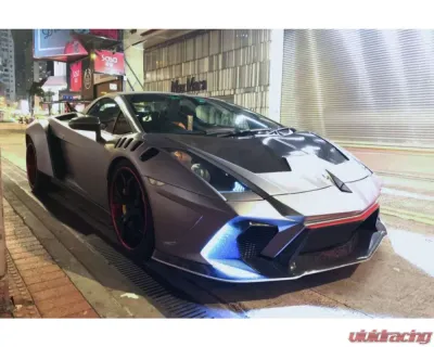 Carbonado FGPCF9899IRON Full Body Kit with Hood for Lamborghini Gallardo Spyder 2004-2008 - FGPCF9899IRON FULL KIT WITH HOOD