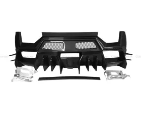 Carbonado FGPCF Iron Style Rear Bumper Lamborghini Gallardo 2004-2008