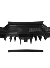 Carbonado FGPCF Iron Style Rear Bumper Lamborghini Gallardo 2004-2008                                     - FGPCF9899IRON-RB - Image 2