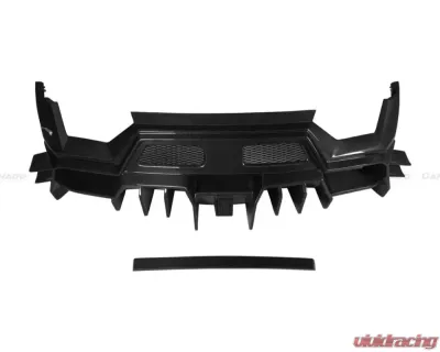 Carbonado FGPCF BKSS Style Rear Bumper Lamborghini Gallardo 2009-2014 - FGPCF9900BKSS-RB