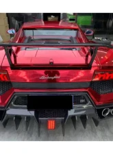 Carbonado FGPCF BKSS Style Rear Bumper Lamborghini Gallardo 2009-2014                                     - FGPCF9900BKSS-RB - Image 11