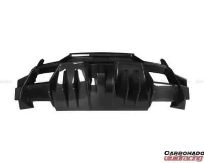 Carbonado FGPCF BKSS Style Rear Bumper Lamborghini Gallardo 2009-2014 - FGPCF9900BKSS-RB