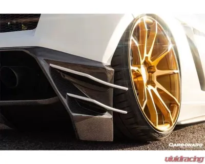 Carbonado FGPCF BKSS Style Rear Bumper Lamborghini Gallardo 2009-2014 - FGPCF9900BKSS-RB