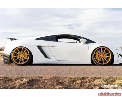 Carbonado FGPCF BKSS Style Rear Bumper Lamborghini Gallardo 2009-2014 - FGPCF9900BKSS-RB