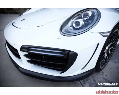 Carbonado Carbonado FRP TP Style Front Bumper for Porsche 911 991.2 Turbo/S 2016-2019 - 991.2ts-FB