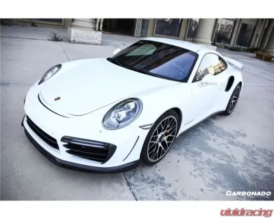 Carbonado Carbonado FRP TP Style Front Bumper for Porsche 911 991.2 Turbo/S 2016-2019 - 991.2ts-FB