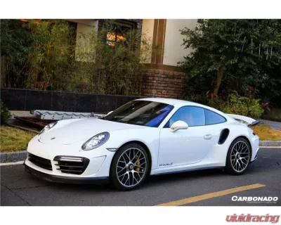 Carbonado Carbonado FRP TP Style Front Bumper for Porsche 911 991.2 Turbo/S 2016-2019 - 991.2ts-FB