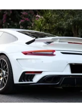 Carbonado FRP TP Style Rear Bumper Porsche 911 991.2 Turbo | S 2016-2019                                     - 991.2ts-RB - Image 11