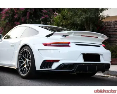 Carbonado FRP TP Style Rear Bumper Porsche 911 991.2 Turbo | S 2016-2019 - 991.2ts-RB