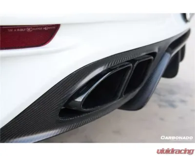 Carbonado FRP TP Style Rear Bumper Porsche 911 991.2 Turbo | S 2016-2019 - 991.2ts-RB