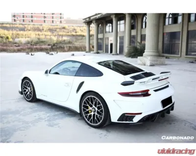 Carbonado FRP TP Style Rear Bumper Porsche 911 991.2 Turbo | S 2016-2019 - 991.2ts-RB