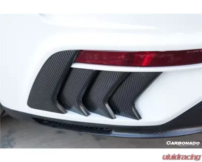 Carbonado FRP TP Style Rear Bumper Porsche 911 991.2 Turbo | S 2016-2019 - 991.2ts-RB