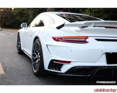 Carbonado FRP TP Style Rear Bumper Porsche 911 991.2 Turbo | S 2016-2019 - 991.2ts-RB