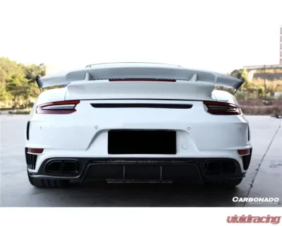 Carbonado FRP TP Style Rear Bumper Porsche 911 991.2 Turbo | S 2016-2019 - 991.2ts-RB