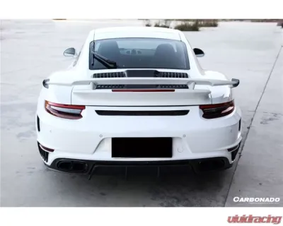 Carbonado FRP TP Style Rear Bumper Porsche 911 991.2 Turbo | S 2016-2019 - 991.2ts-RB
