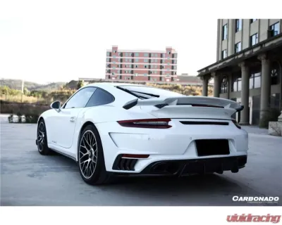 Carbonado FRP TP Style Rear Bumper Porsche 911 991.2 Turbo | S 2016-2019 - 991.2ts-RB