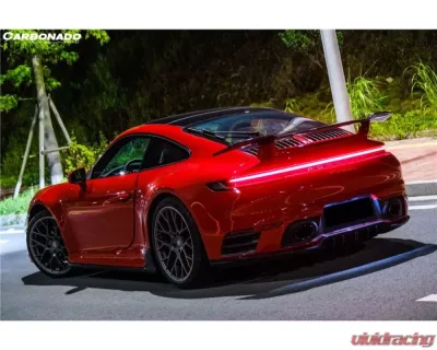 Carbonado Carbonado CFRP SD Style Trunk Spoiler Wing for Porsche 911 992 Carrera 2019-2023 - CF992SD-W