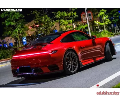 Carbonado Carbonado CFRP SD Style Trunk Spoiler Wing for Porsche 911 992 Carrera 2019-2023 - CF992SD-W