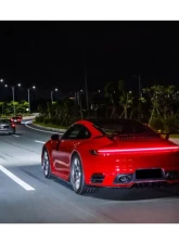 Carbonado Carbonado CFRP SD Style Trunk Spoiler Wing for Porsche 911 992 Carrera 2019-2023                                     - CF992SD-W - Image 14