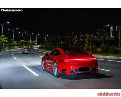 Carbonado Carbonado CFRP SD Style Trunk Spoiler Wing for Porsche 911 992 Carrera 2019-2023 - CF992SD-W