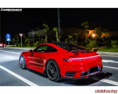 Carbonado Carbonado CFRP SD Style Trunk Spoiler Wing for Porsche 911 992 Carrera 2019-2023 - CF992SD-W