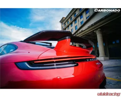 Carbonado Carbonado CFRP SD Style Trunk Spoiler Wing for Porsche 911 992 Carrera 2019-2023 - CF992SD-W