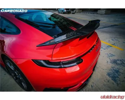 Carbonado Carbonado CFRP SD Style Trunk Spoiler Wing for Porsche 911 992 Carrera 2019-2023 - CF992SD-W