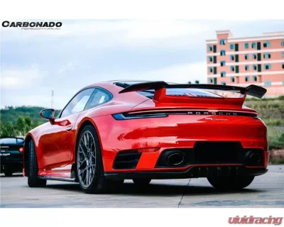 Carbonado Carbonado CFRP SD Style Trunk Spoiler Wing for Porsche 911 992 Carrera 2019-2023 - CF992SD-W