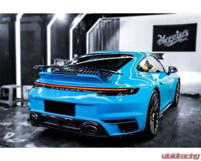 Carbonado DRYPCF Turbo Style Rear Bumper Porsche 911 992 2019-2023 - DRYPCF992TS-RB