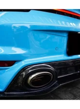 Carbonado DRYPCF Turbo Style Rear Bumper Porsche 911 992 2019-2023                                     - DRYPCF992TS-RB - Image 2