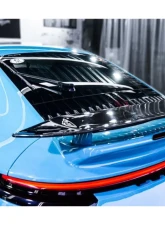 Carbonado DRYPCF Turbo Style Trunk Spoiler Porsche 911 992 2019-2023                                     - DRYPCF992TS-W - Image 11