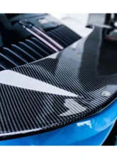 Carbonado DRYPCF Turbo Style Trunk Spoiler Porsche 911 992 2019-2023                                     - DRYPCF992TS-W - Image 2